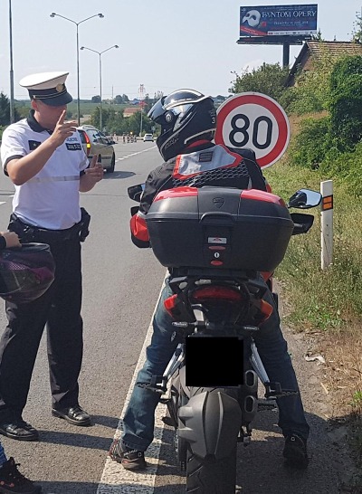 Policisté se o víkendu zaměřili na řidiče motocyklů