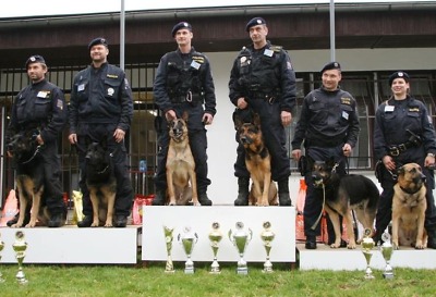 V krajském přeboru psovodů získal dvě vítězství semilský Libor Valečko