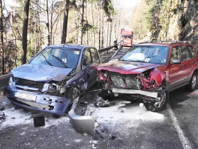 Při nehodě v Rokytnici nadýchal řidič 2,7 promile