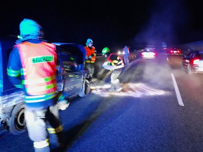 Pondělní ráno bylo ve znamení dopravních nehod