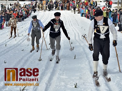 Obrazem: Lyžecké závody postaru ve Vysokém 2017