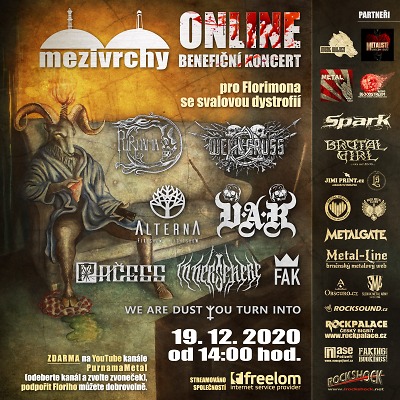 Benefiční koncert Metal Online podpoří Florimona!