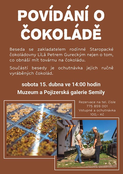 Semilské muzeum zve na Povídání o čokoládě