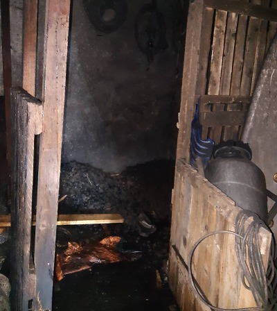 Hořel rodinný dům v Kruhu, muž v bezvědomí se již neprobral