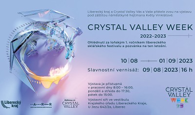 Kraj zve na výstavu Crystal Valley Week v budově úřadu