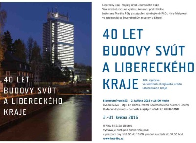 Liberecký mrakodrap slaví čtyřicátiny, ve vestibulu pořádají výstavu