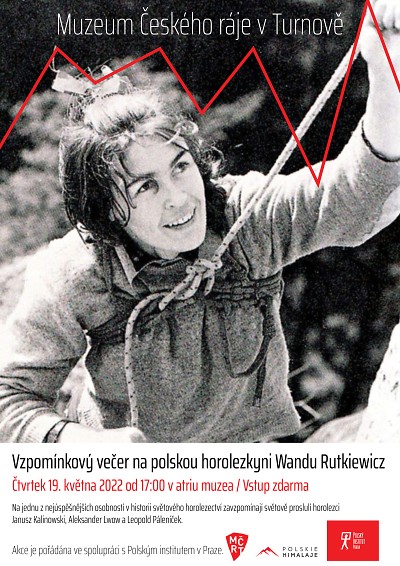 Vzpomínkový večer na polskou horolezkyni Wandu Rutkiewicz