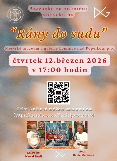 V lomnickém muzeu připravují videoprojekci knihy Daniela Geremuse