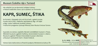 Kapr sumec štika aneb historie chovu ryb a rybolovu na Turnovsku