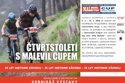 Lednová výstava na kraji mapuje čtvrtstoletí cyklistického Malevil Cupu