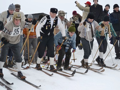 Sedmý ročník Pralyže přilákal do Zásady celkem 44 lyžníků