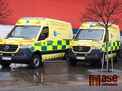 Krajská záchranná služba bude mít šest nových sanit