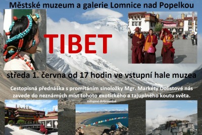 Markéta Dolistová bude v lomnickém muzeu povídat o Tibetu