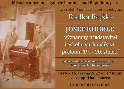 V lomnickém muzeu se koná přednáška o českém varhanářství