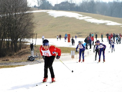Obrazem: Přebory České obce sokolské v běhu na lyžích
