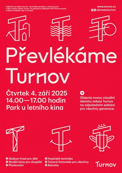 Akce Převlékáme Turnov představí novou vizuální identitu města