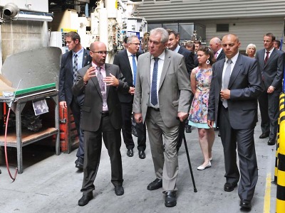 Miloš Zeman navštívil Českolipsko, ve středu jede do Jablonce a na Sychrov