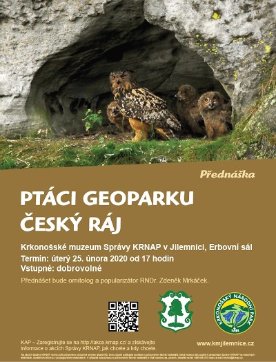 Zdeněk Mrkáček bude v Jilemnici povídat o ptácích v Českém ráji