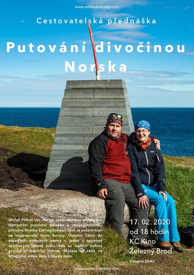 Cestovatelská přednáška zve na Putování divočinou Norska