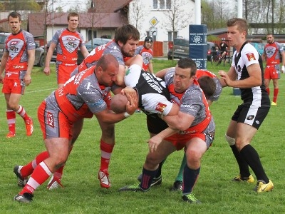 FOTO: Ragbisté Vrchlabí v prvním jarním zápase zdolali Havlíčkův Brod