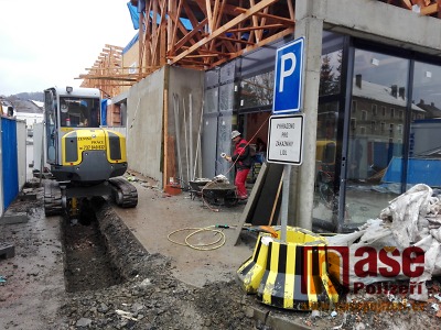 Rekonstrukce obchodního centra v Semilech bude probíhat až do dubna