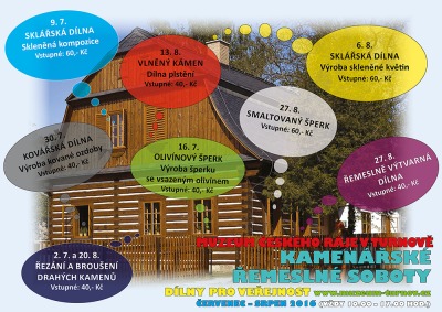 Řemeslné soboty oživují o prázdninách kamenářský dům v Turnově