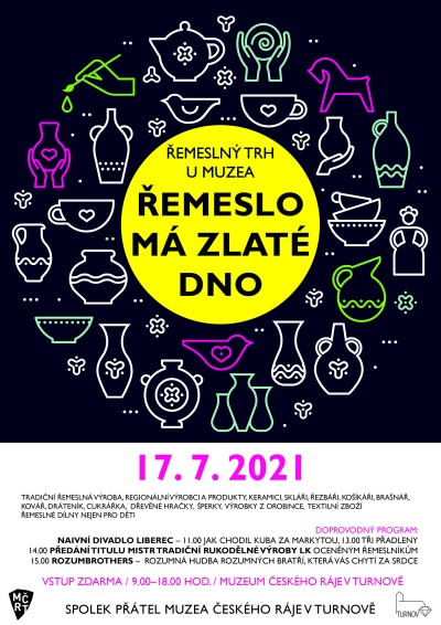 Řemeslo má zlaté dno, ukáže řemeslný trh v turnovském muzeu