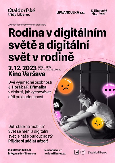 Kino Varšava bude hostit přednášku k tématu rodin v digitálním světě