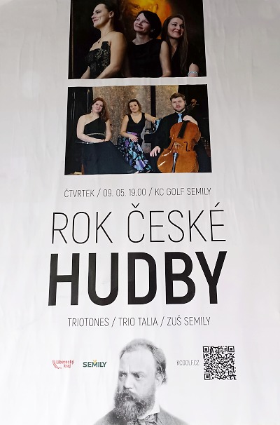 Rok české hudby v Semilech uvede trojkoncert