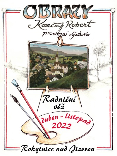 V rokytnické radniční věži vystavuje Robert Konečný