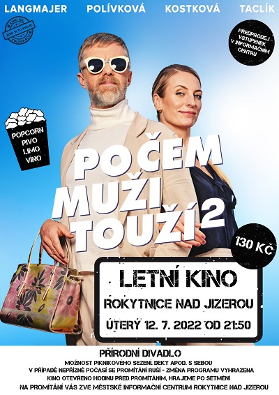 Rokytnické letní kino představí snímek Po čem muži touží 2