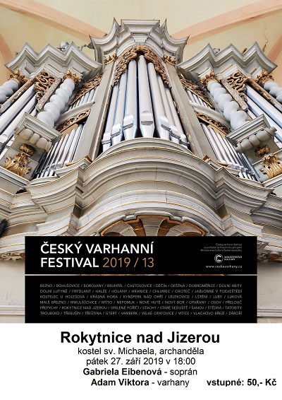 Český varhanní festival rozezní rokytnický kostel