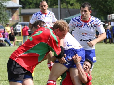 Fotozajímavost: Ve Vrchlabí se hrál mezinárodní zápas v ragby