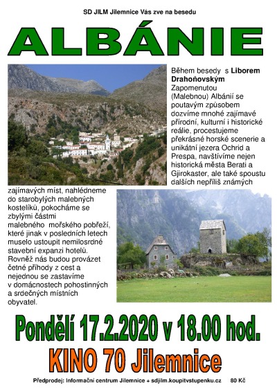 Albánii procestujete s Liborem Drahoňovským