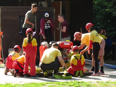 Semilská hasičská družstva mládeže v Soptíku 2018