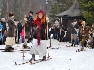 Obrazem: Tradiční setkání lyžníků ve Špindlerově Mlýně