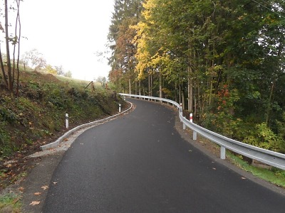 Kraj žádá o dotaci na rekonstrukci silnice mezi Sklenařicemi a Vysokým
