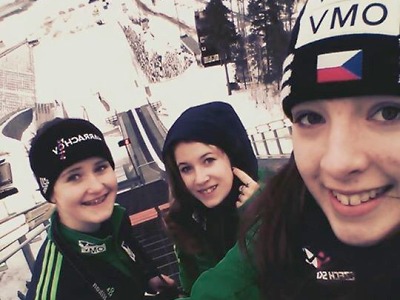 Skokankám z jilemnického gymnázia se dařilo v kontinentálním poháru