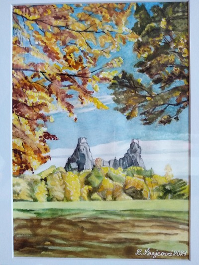 Výstava obrazů Libuše Šmejcové se jmenuje Český ráj