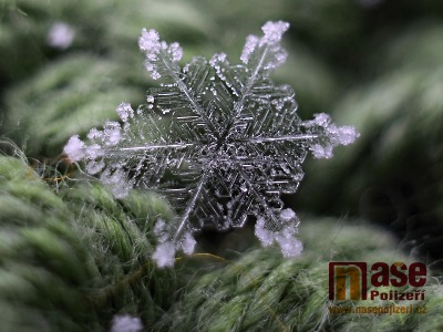 Obrazem: Krása sněhových vloček v detailu