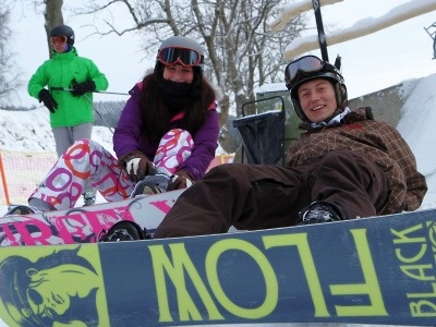 Obrazem: Silvestrovská snow party Benecko 2014