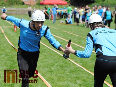 FOTO: Hasičská mládež závodila na semilském stadionu