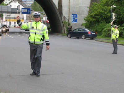 Dopravní policisté soutěžili v Liberci v řízení křižovatek