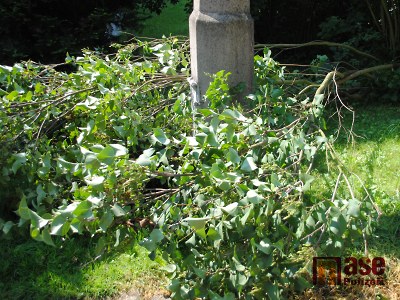 Bouřky zasáhly kraj v plné síle, hasiči vyjížděli ke 100 zásahům za noc 