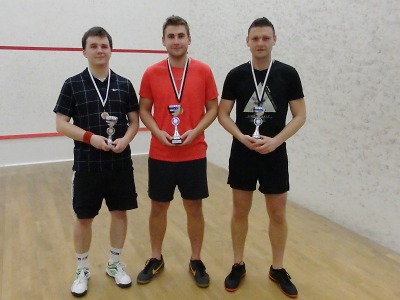 Tomáš Vojtěch obhájil vítězství na semilském turnaji ve squashi