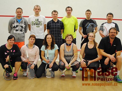 Druhý turnaj Semilské squashové tour vyhrál znovu Tomáš Trávníček