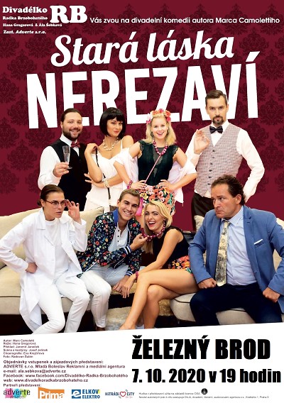 Komedie Stará láska nerezaví se představí v Železném Brodě