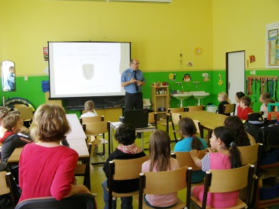 Strážníci poučili děti ze ZŠ Sokolí v Jablonci