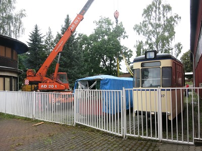 Technické muzeum Liberec se rozrostlo o dvě nové tramvaje