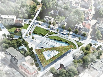 Jablonec už má svůj vítězný návrh na terminál